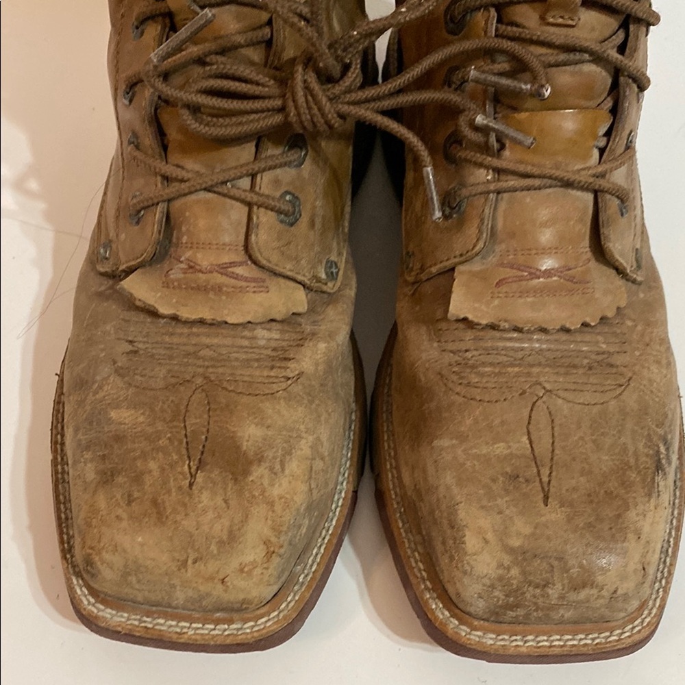 Mens Twisted X Work MXALW01 Size 10EE Waterproof Boots - Picture 3 of 15